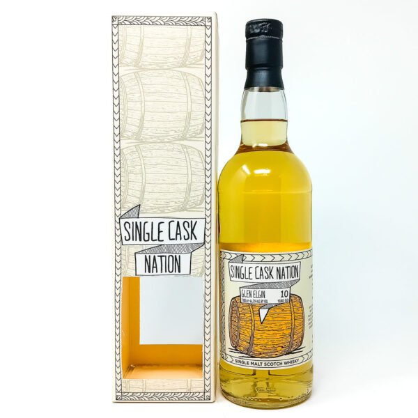 Glen Elgin 2010 10 Year Old Single Cask Nation Single Malt Scotch Whisky, 70cl, 61.3% ABV
