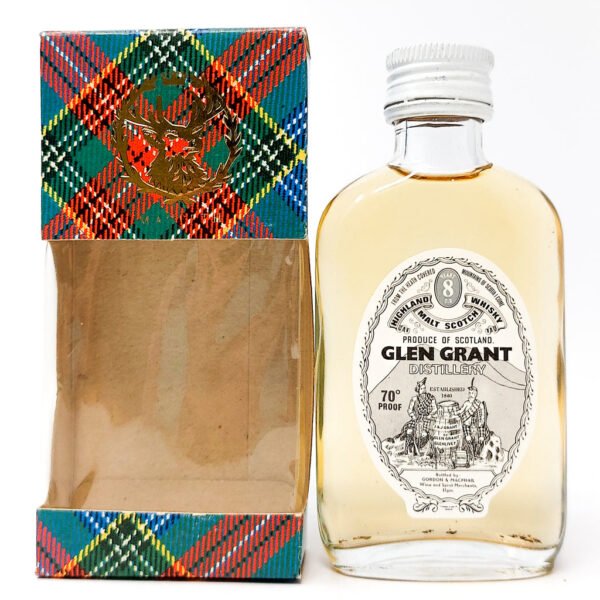 Glen Grant 8 Year Old Single Malt Scotch Whisky, Miniature, 70° Proof Glen Grant 8 Year Old Single Malt Scotch Whisky, Miniature, 70° Proof