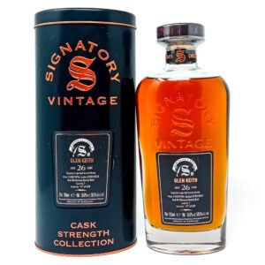 Glen Keith 1996 26 Year Old Signatory Vintage Single Malt Scotch Whisky, 70cl, 58.0% ABV