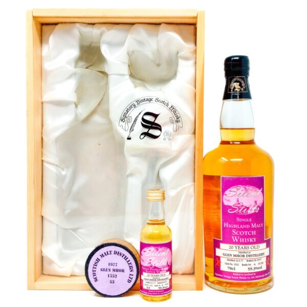 Glen Mhor 1977 20 Year Old Silent Stills Single Malt Scotch Whisky, 70cl+5cl, 59.3% ABV Glen Mhor 1977 20 Year Old Silent Stills Single Malt Scotch Whisky, 70cl+5cl, 59.3% ABV