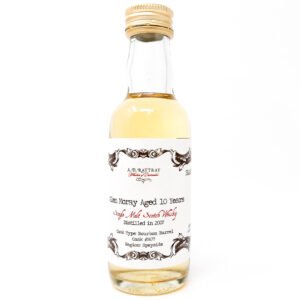 Glen Moray 2007 10 Year Old A.D. Rattray Single Malt Scotch Whisky, Miniature, 5cl, 55.7% ABV Glen Moray 2007 10 Year Old A.D. Rattray Single Malt Scotch Whisky, Miniature, 5cl, 55.7% ABV