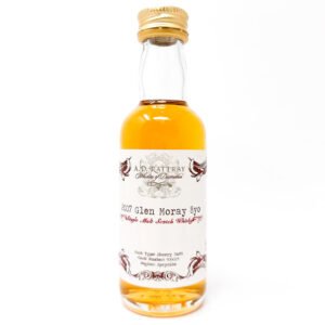 Glen Moray 2007 8 Year Old A.D. Rattray Single Malt Scotch Whisky, Miniature, 5cl, 64.8% ABV