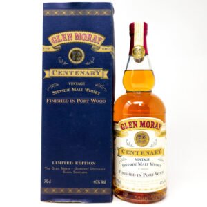 Glen Moray Centenary Port Wood Vintage Single Malt Scotch Whisky, 70cl, 40% ABV