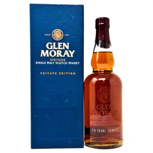 Glen Moray Private Edition 10 Year Service Single Malt Scotch Whisky, 70cl, 59.5% ABV