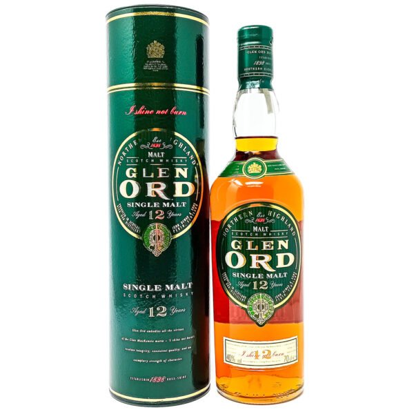 Glen Ord 12 Year Old Single Malt Scotch Whisky, 70cl, 40% ABV