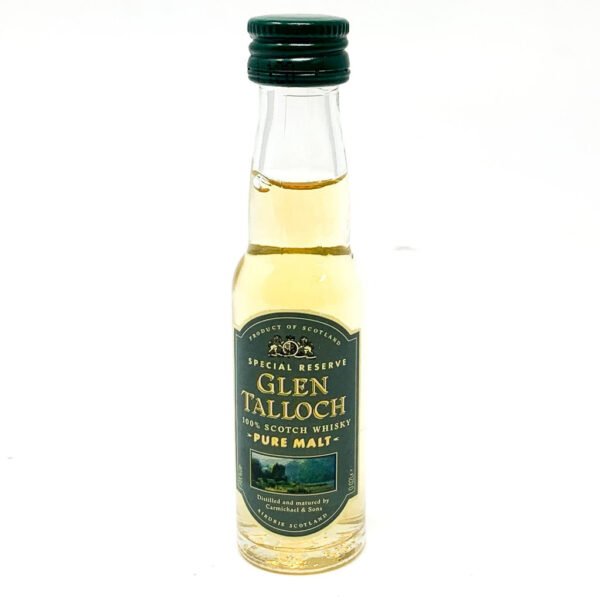 Glen Talloch Scotch Whisky, Miniature, 2cl, 40% ABV Glen Talloch Scotch Whisky, Miniature, 2cl, 40% ABV