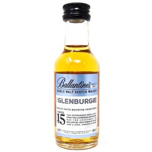 Glenburgie 15 Year Old Ballantine's Single Malt Scotch Whisky Series 001, Miniature, 5cl, 40% ABV