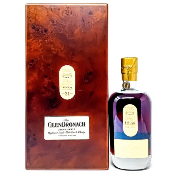Glendronach 31 Year Old Grandeur Batch #1 Single Malt Scotch Whisky, 70cl, 45.8% ABV Glendronach 31 Year Old Grandeur Batch #1 Single Malt Scotch Whisky, 70cl, 45.8% ABV