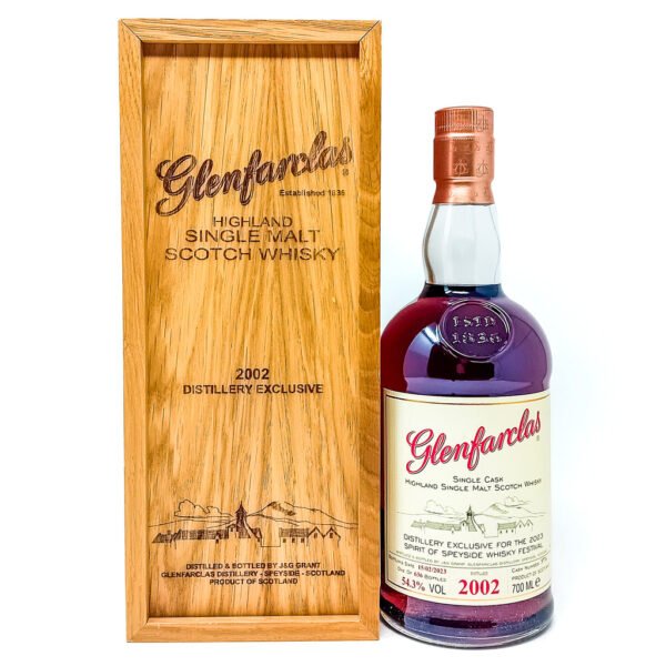 Glenfarclas 2002 Distillery Exclusive Spirit of Speyside Festival 2023 Single Malt Scotch Whisky, 70cl, 54.3% ABV