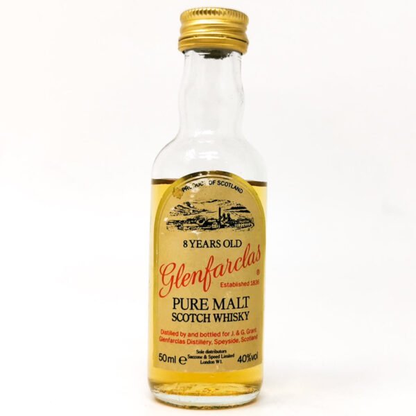 Glenfarclas 8 Year Old Scotch Whisky, Miniature, 5cl, 40% ABV Glenfarclas 8 Year Old Scotch Whisky, Miniature, 5cl, 40% ABV