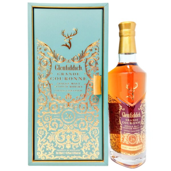 Glenfiddich 26 Year Old Grande Couronne Single Malt Scotch Whisky, 70cl, 43.8% ABV