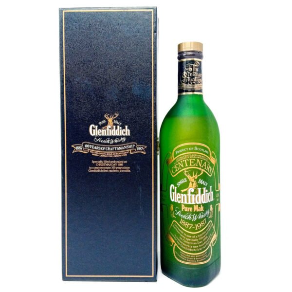 Glenfiddich Centenary Limited Edition Single Malt Scotch Whisky, 75cl, 43% ABV Glenfiddich Centenary Limited Edition Single Malt Scotch Whisky, 75cl, 43% ABV