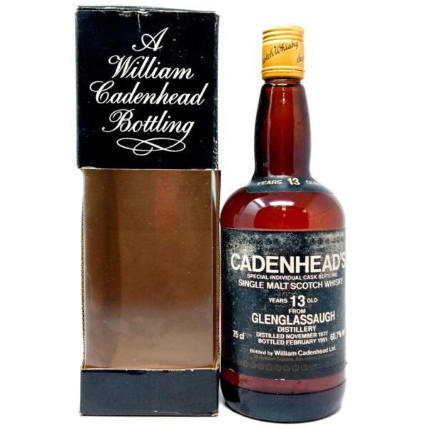 Glenglassaugh 1977 13 Year Old Cadenhead's Single Malt Scotch Whisky, 75cl, 60.7% ABV