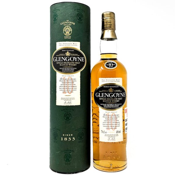 Glengoyne 10 Year Old Single Malt Scotch Whisky, 70cl, 40% ABV Glengoyne 10 Year Old Single Malt Scotch Whisky, 70cl, 40% ABV