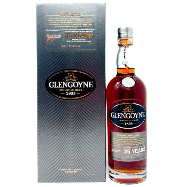 Glengoyne 25 Year Old Single Malt Scotch Whisky, 70cl, 48% ABV Glengoyne 25 Year Old Single Malt Scotch Whisky, 70cl, 48% ABV