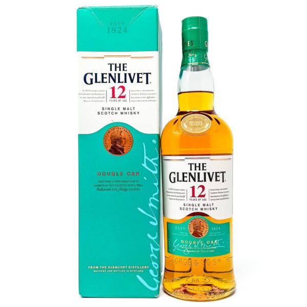Glenlivet 12 Year Old Double Oak Single Malt Scotch Whisky, 70cl, 40% ABV Glenlivet 12 Year Old Double Oak Single Malt Scotch Whisky, 70cl, 40% ABV