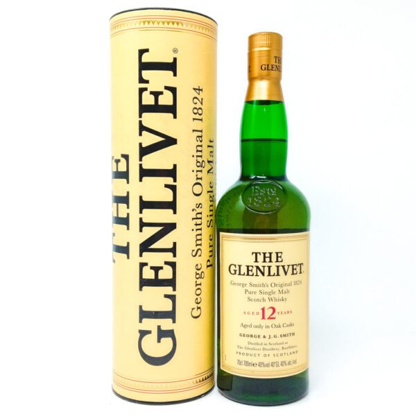 Glenlivet 12 Year Old Single Malt Scotch Whisky 70cl, 40% ABV Glenlivet 12 Year Old Single Malt Scotch Whisky 70cl, 40% ABV