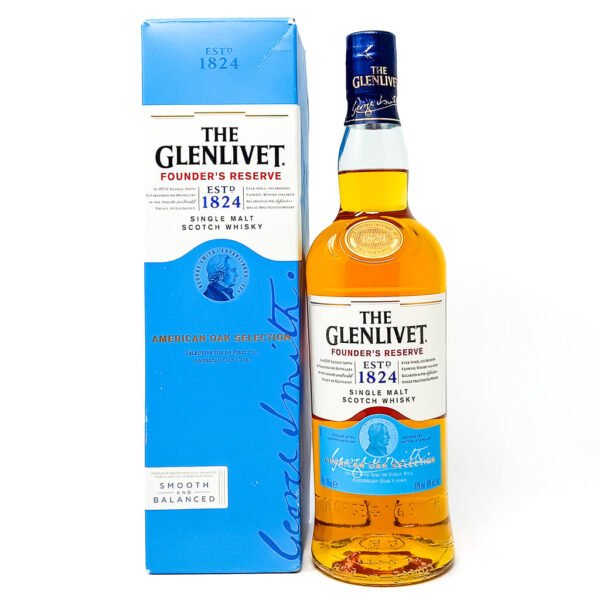 Glenlivet Founder's Reserve American Oak Selection Single Malt Scotch Whisky, 70cl, 40% ABV Glenlivet Founder's Reserve American Oak Selection Single Malt Scotch Whisky, 70cl, 40% ABV