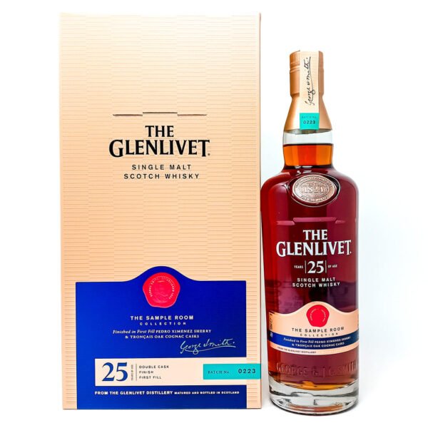 Glenlivet Sample Room 25 Year Old Single Malt Scotch Whisky, 70cl, 43% ABV