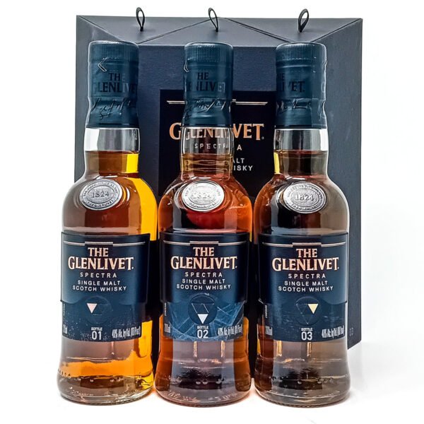 Glenlivet Spectra Single Malt Scotch Whisky, Half Bottle, 3x20cl, 40% ABV