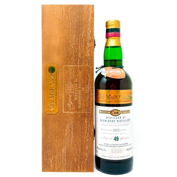 Glenlochy 1952 49 Year Old Douglas Laing Old Malt Cask Single Malt Scotch Whisky, 70cl, 43% ABV Glenlochy 1952 49 Year Old Douglas Laing Old Malt Cask Single Malt Scotch Whisky, 70cl, 43% ABV