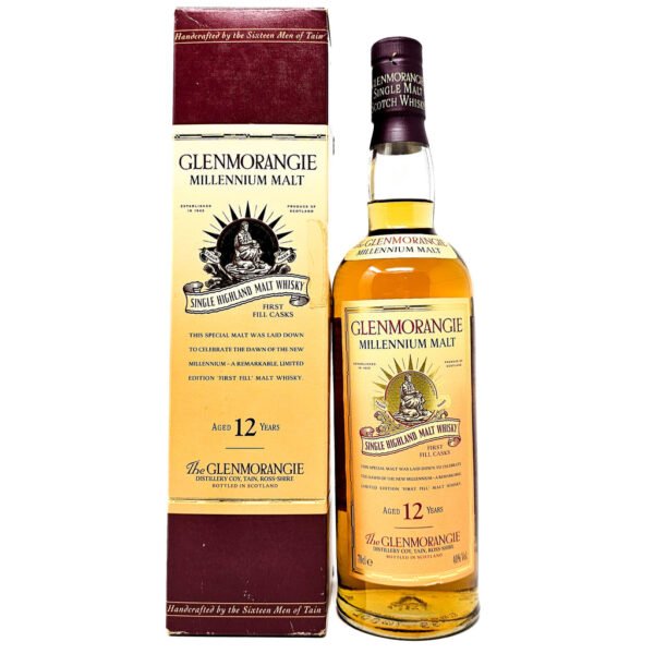 Glenmorangie 12 Year Old Millennium Malt Single Malt Scotch Whisky, 70cl, 40% ABV Glenmorangie 12 Year Old Millennium Malt Single Malt Scotch Whisky, 70cl, 40% ABV