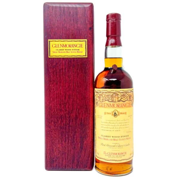 Glenmorangie Claret Wood Finish Single Malt Scotch Whisky, 70cl, 43% ABV Glenmorangie Claret Wood Finish Single Malt Scotch Whisky, 70cl, 43% ABV
