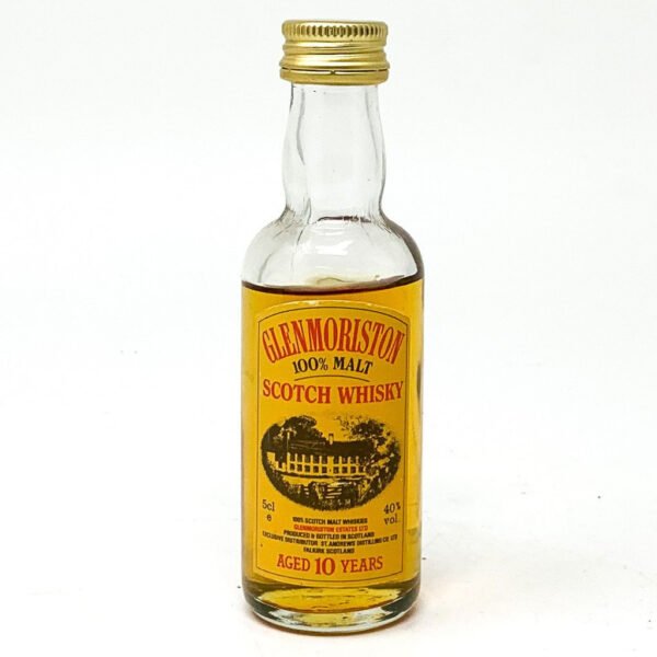 Glenmoriston 10 Year Old 100% Malt Scotch Whisky, Miniature, 5cl, 40% ABV Glenmoriston 10 Year Old 100% Malt Scotch Whisky, Miniature, 5cl, 40% ABV