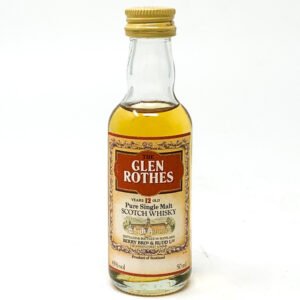 Glenrothes 12yr Scotch Mini (5cl, 43% ABV) Glenrothes 12yr Scotch Mini (5cl, 43% ABV)