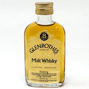 Glenrothes 8 Year Old Scotch Whisky, Miniature, 5cl, 70° Proof Glenrothes 8 Year Old Scotch Whisky, Miniature, 5cl, 70° Proof