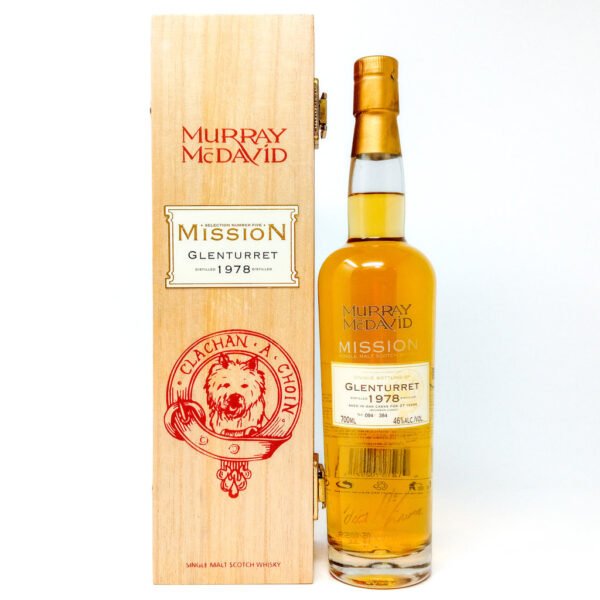 Glenturret 1978 27 Year Old Murray McDavid Mission V Single Malt Scotch Whisky, 70cl, 46% ABV Glenturret 1978 27 Year Old Murray McDavid Mission V Single Malt Scotch Whisky, 70cl, 46% ABV