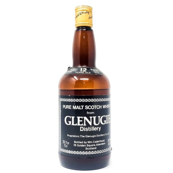 Glenugie 1966 12 Year Old Cadenhead's Single Malt Scotch Whisky, 75cl, 45.7% ABV Glenugie 1966 12 Year Old Cadenhead's Single Malt Scotch Whisky, 75cl, 45.7% ABV