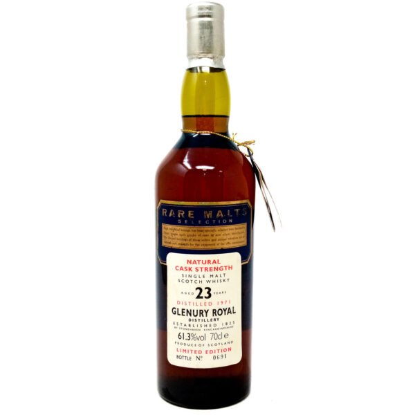 Glenury Royal 1971 23 Year Old Rare Malts Selection Single Malt Scotch Whisky, 70cl, 61.3% ABV Glenury Royal 1971 23 Year Old Rare Malts Selection Single Malt Scotch Whisky, 70cl, 61.3% ABV
