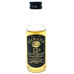 Glorious 12 Year Old Blended Scotch Whisky, Miniature, 5cl, 43% ABV Glorious 12 Year Old Blended Scotch Whisky, Miniature, 5cl, 43% ABV