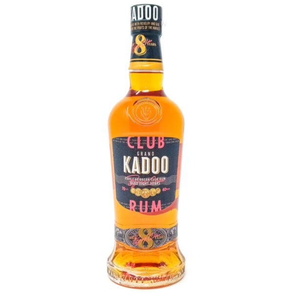 Grand Kadoo 8 Year Old Barbadian Rum, 70cl, 43% ABV