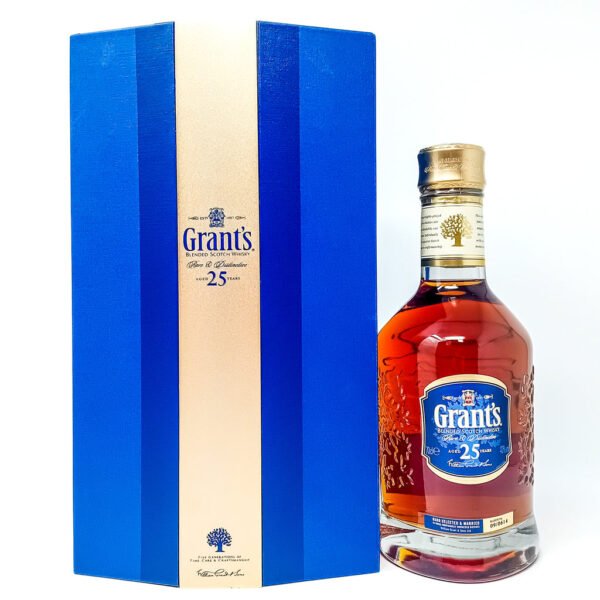 Grant's 25 Year Old Blended Scotch Whisky, 70cl, 40% ABV Grant's 25 Year Old Blended Scotch Whisky, 70cl, 40% ABV
