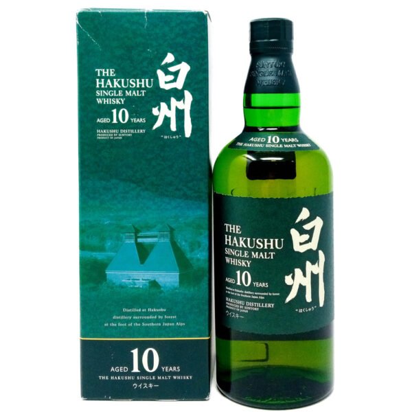 Hakushu 10 Year Old Single Malt Japanese Whisky, 70cl, 40.5% ABV