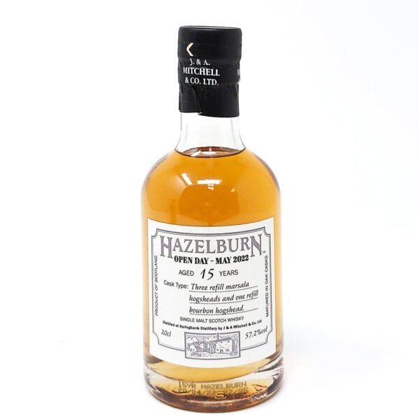 Hazelburn 15 Year Old Open Day May 2022 Single Malt Scotch Whisky, Half Bottle, 20cl, 57.2% ABV