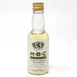 H.B.C Scotch Whisky, Miniature, 5cl, 40% ABV H.B.C Scotch Whisky, Miniature, 5cl, 40% ABV