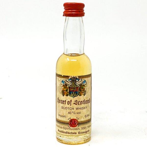 Heart of Scotland Scotch Whisky, Miniature, 4cl, 40% ABV