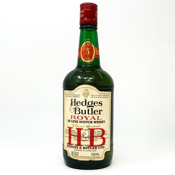 Hedges & Butler Royal Blended Scotch Whisky, 75cl, 43% Hedges & Butler Royal Blended Scotch Whisky, 75cl, 43%