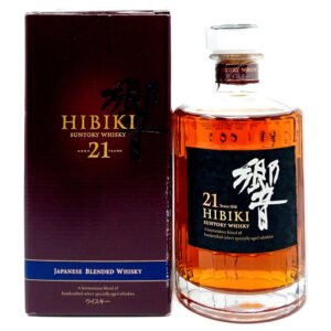 Hibiki 21 Year Old Blended Japanese Whisky, 70cl, 43% ABV