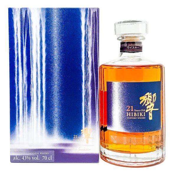 Hibiki 21 Year Old Hiroshi Senju Blended Japanese Whisky, 70cl, 43% ABV Hibiki 21 Year Old Hiroshi Senju Blended Japanese Whisky, 70cl, 43% ABV
