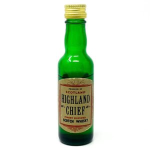 Highland Chief Finest Blended Scotch Whisky, Miniature, 5cl, 40% ABV Highland Chief Finest Blended Scotch Whisky, Miniature, 5cl, 40% ABV