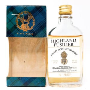 Highland Fusilier 8 Year Old Finest Scotch Whisky, Miniature, 5cl, 70° Proof Highland Fusilier 8 Year Old Finest Scotch Whisky, Miniature, 5cl, 70° Proof