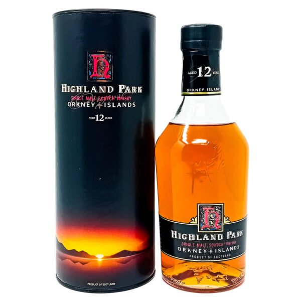Highland Park 12 Year Old Dumpy Single Malt Scotch Whisky, 70cl, 40% ABV Highland Park 12 Year Old Dumpy Single Malt Scotch Whisky, 70cl, 40% ABV