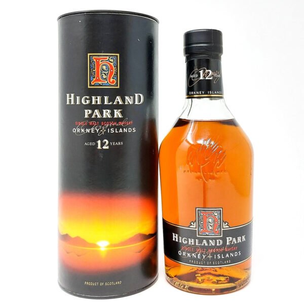 Highland Park 12 Year Old Dumpy Single Malt Scotch Whisky, 75cl, 40% ABV