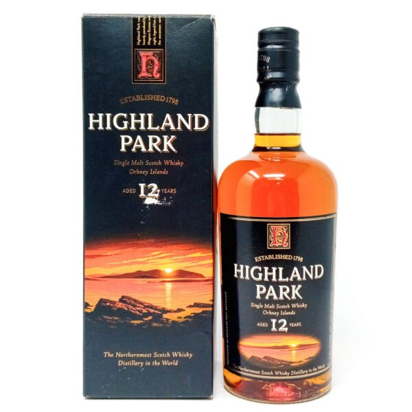 Highland Park 12 Year Old Single Malt Scotch Whisky, 70cl, 40% ABV Highland Park 12 Year Old Single Malt Scotch Whisky, 70cl, 40% ABV