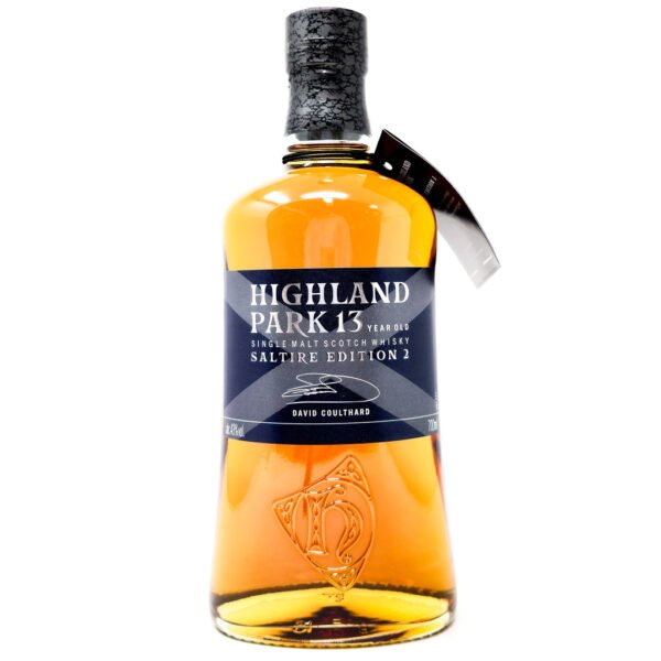 Highland Park 13 Year Old David Coulthard Saltire Edition 2 Single Malt Scotch Whisky, 70cl, 43% ABV Highland Park 13 Year Old David Coulthard Saltire Edition 2 Single Malt Scotch Whisky, 70cl, 43% ABV