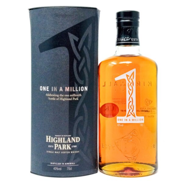 Highland Park One In A Million 12 Year Old Single Malt Scotch Whisky, 70cl, 40% ABV Highland Park One In A Million 12 Year Old Single Malt Scotch Whisky, 70cl, 40% ABV